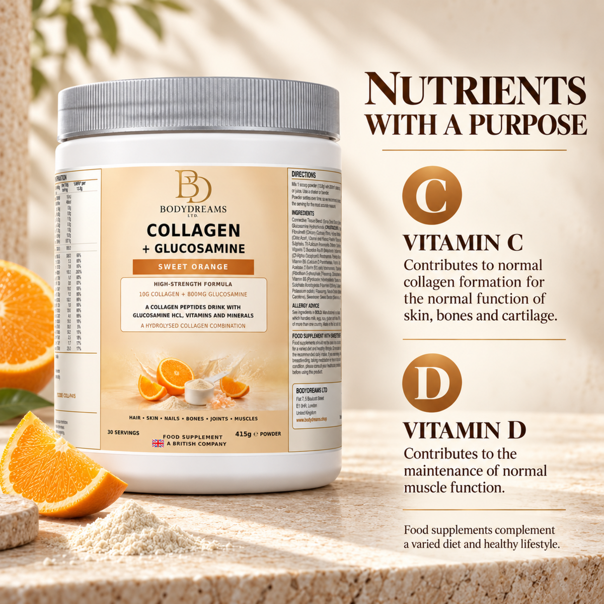 Sport Collagen + Glucosamine 415g