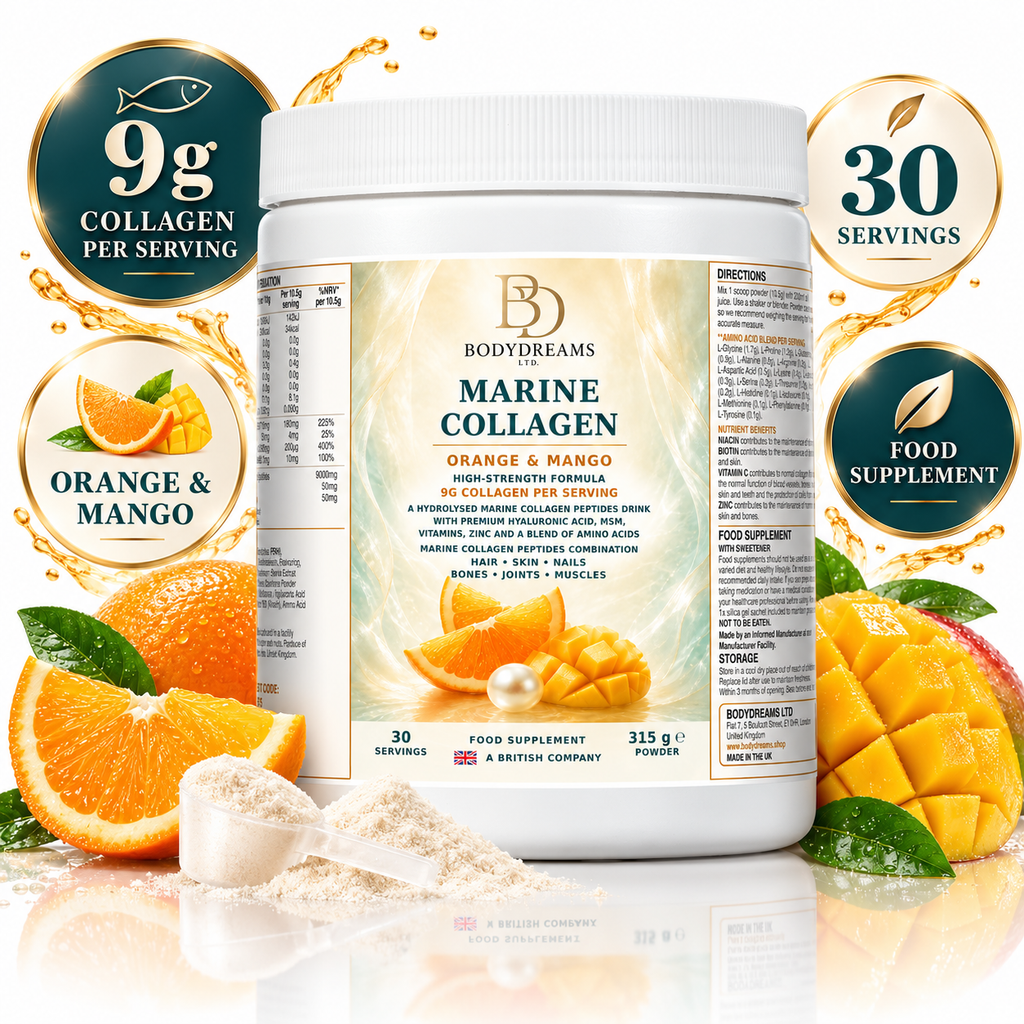 Marine Collagen – Orange & Mango – 315g