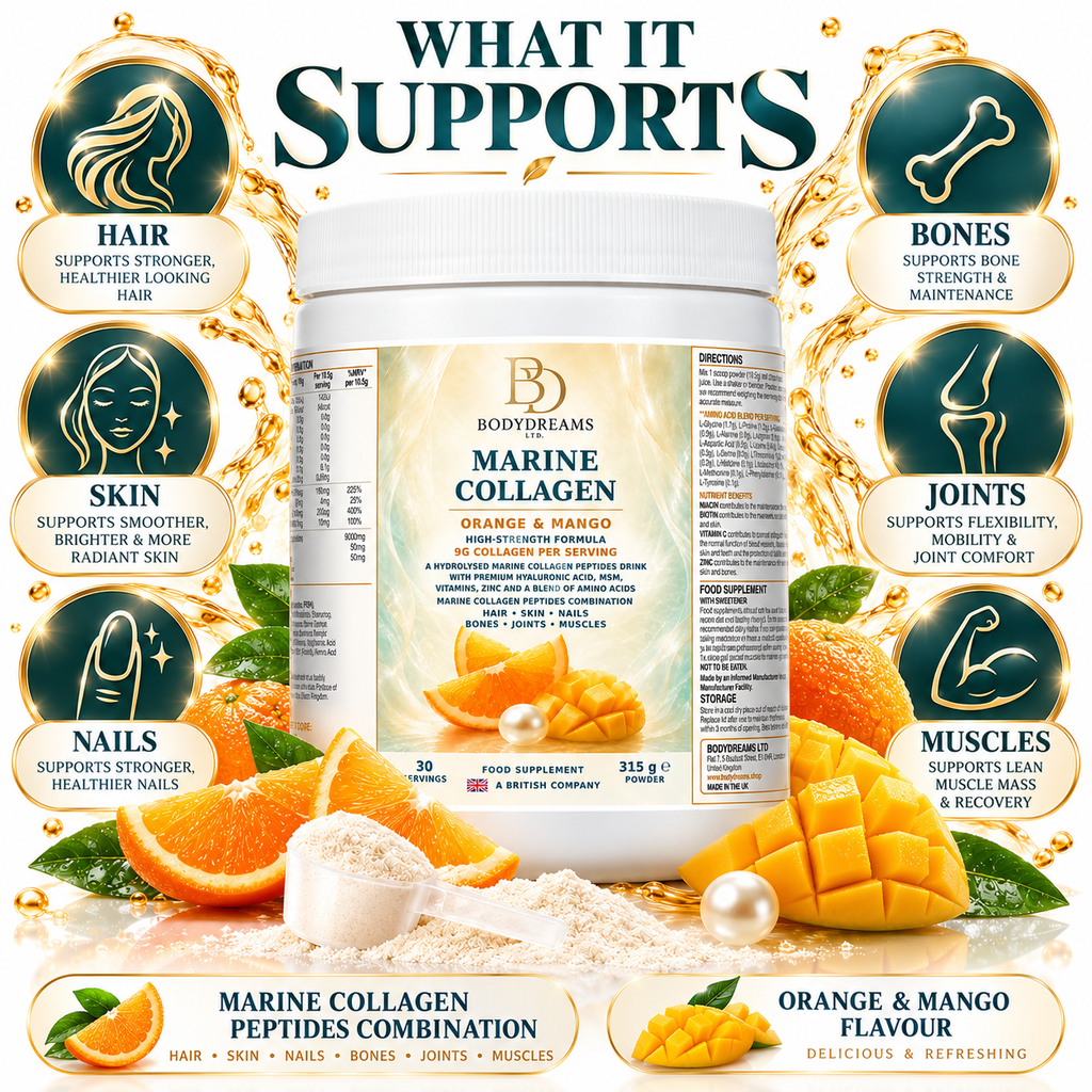 Marine Collagen – Orange & Mango – 315g