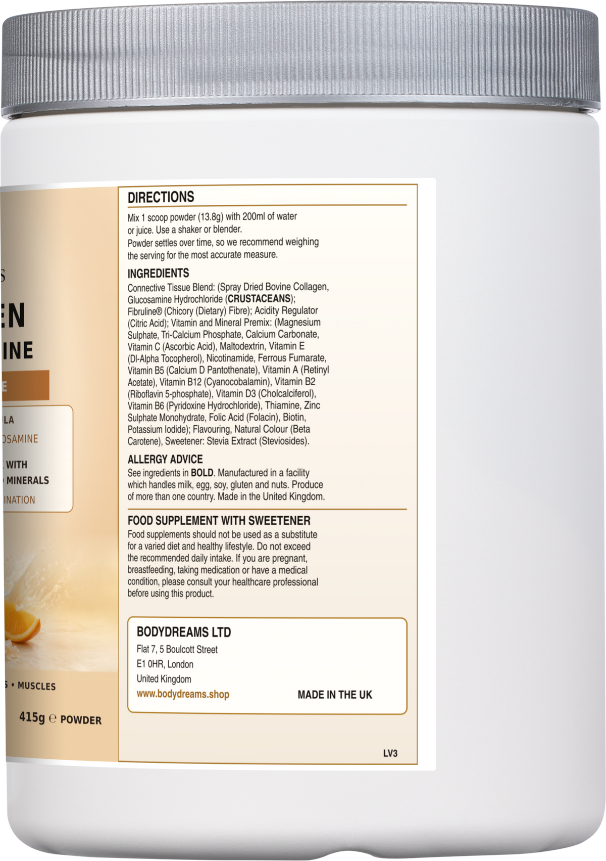 Sport Collagen + Glucosamine 415g